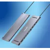 Dokų stotelė / USB-C centras Manhattan 10 prievadų 4K 60Hz Power Delivery