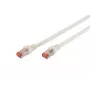 Tinklo laidas Digitus CAT 6 S/FTP komutacinis kabelis RJ-45 Cat6 5m Balta