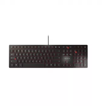 CHERRY KC 6000 plonas klaviatūra universali USB US English juoda
