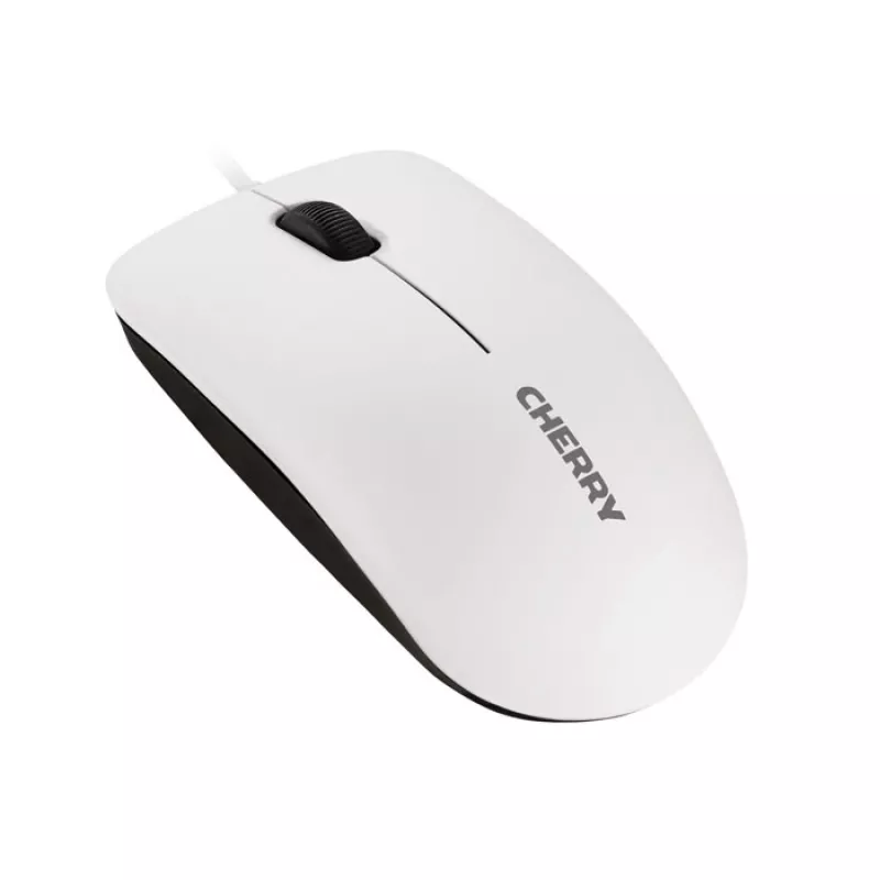 CHERRY MC 1000 laidinė pelė, šviesiai pilka, USB, abiem rankoms tinkama, optinė, USB Type-A, 1200 DPI, pilka