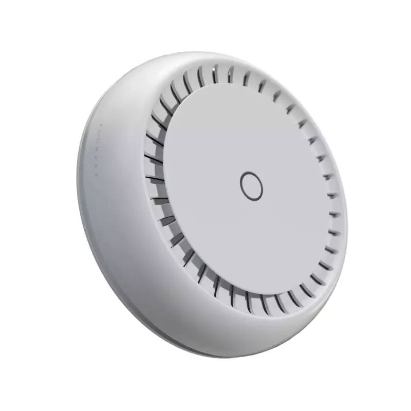 Lubinis/sieninis prieigos taškas MikroTik cAP XL ac Wi‑Fi 802.11ac dviejų juostų 2.4/5 GHz PoE, 2× Gigabit Ethernet, RouterOS, baltas