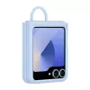 Samsung EF-PF741TLEGWW mobiliojo telefono dėklas 17 cm (6.7 col.) Dangtelis Mėlynas
