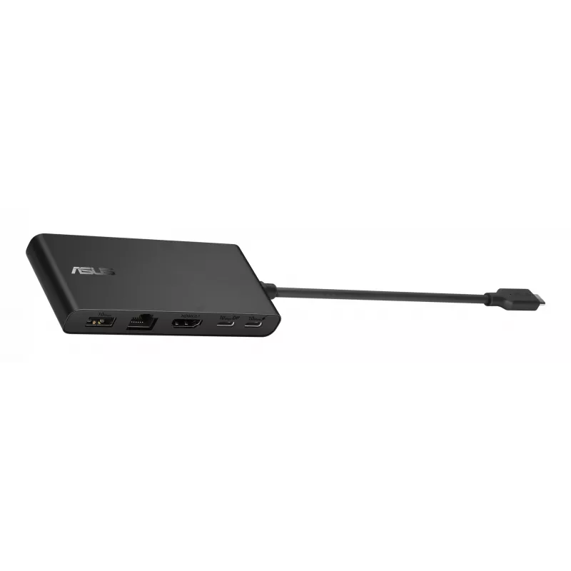 ASUS Dual 4K USB-C Dock DC201 Wired USB 3.2 Gen 2 (3.1 Gen 2) Type-C Black