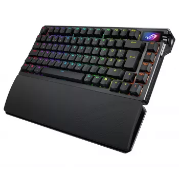 ASUS ROG Azoth Extreme klaviatūra žaidimams USB + RF belaidis + Bluetooth QWERTZ juoda