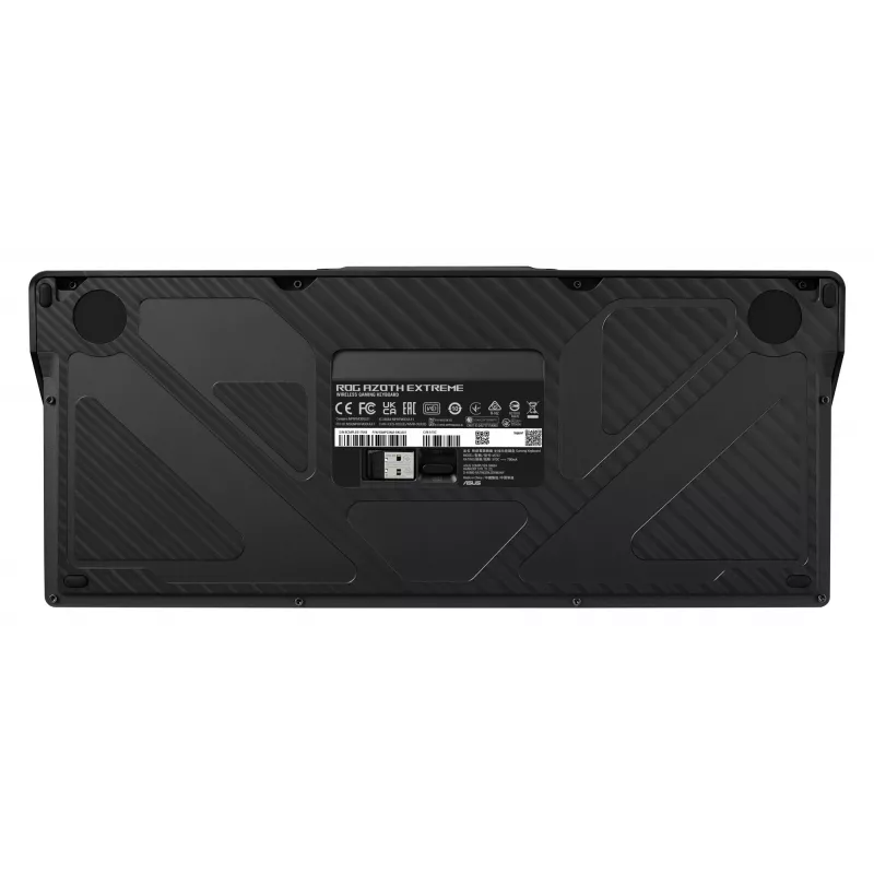 ASUS ROG Azoth Extreme klaviatūra žaidimams USB + RF belaidis + Bluetooth QWERTZ juoda