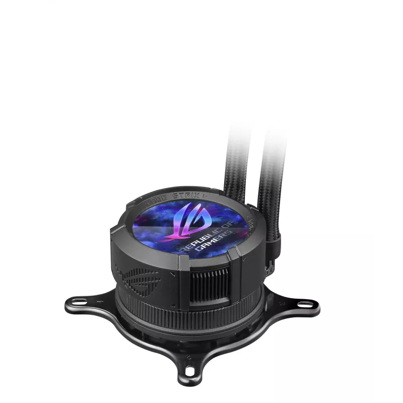 ASUS ROG STRIX LC III 360 ARGB procesoriaus viskas viename skystas aušintuvas 12 cm juodas