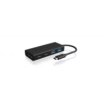 ICY BOX IB-HUB1426-CPD USB 3.2 Gen 1 (3.1 Gen 1) Type-C 5000 Mbit/s juoda