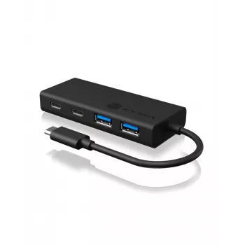ICY BOX IB-HUB1426-CPD USB 3.2 Gen 1 (3.1 Gen 1) Type-C 5000 Mbit/s juoda