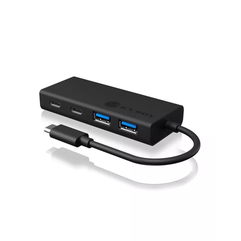 ICY BOX IB-HUB1426-CPD USB 3.2 Gen 1 (3.1 Gen 1) Type-C 5000 Mbit/s juoda