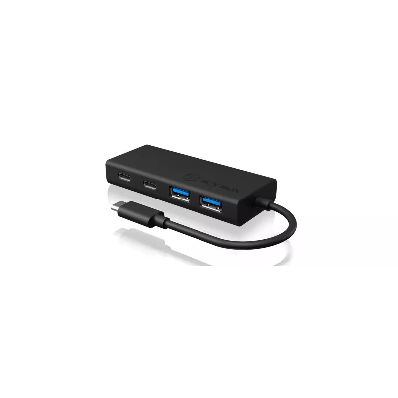ICY BOX IB-HUB1426-CPD USB 3.2 Gen 1 (3.1 Gen 1) Type-C 5000 Mbit/s juoda