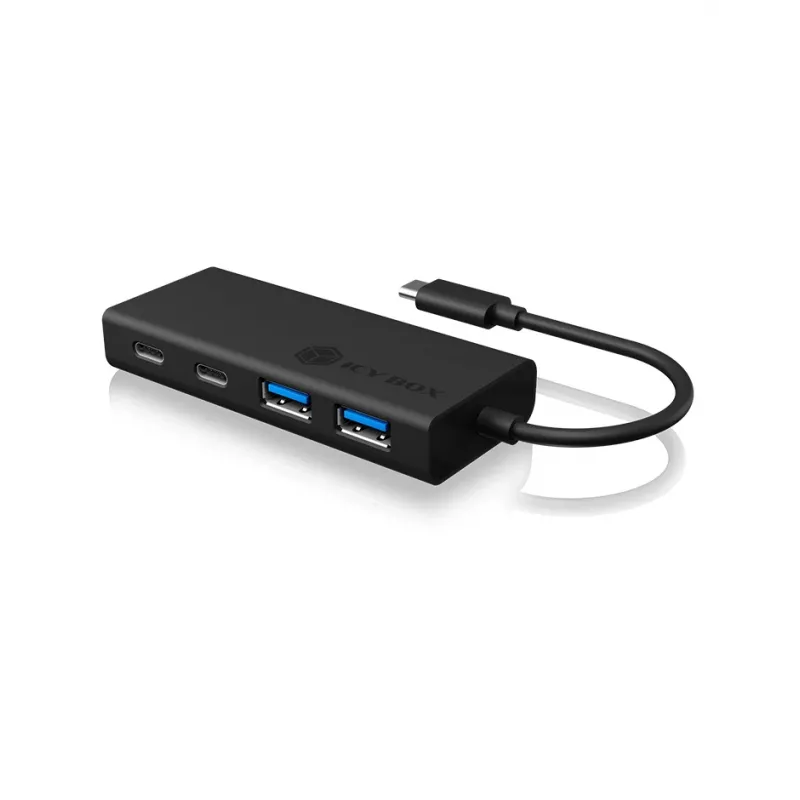 ICY BOX IB-HUB1426-CPD USB 3.2 Gen 1 (3.1 Gen 1) Type-C 5000 Mbit/s juoda