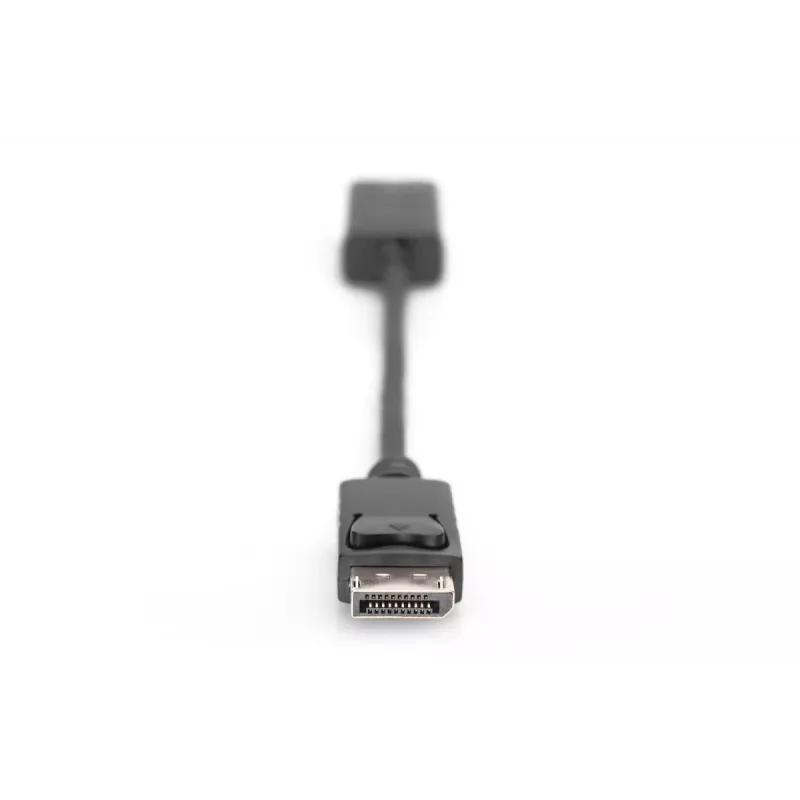 DIGITUS DP - HDMI laidas 20 cm juodas DP - HDMI tipo A M/F HDMI 2.0