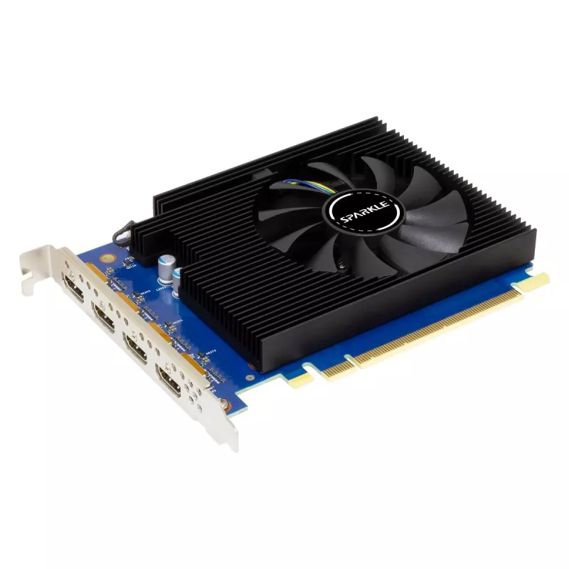 Grafikos plokštė Sparkle Intel Arc A310 OMNI View — 4 GB GDDR6, 2000 MHz, PCIe 4.0 x8