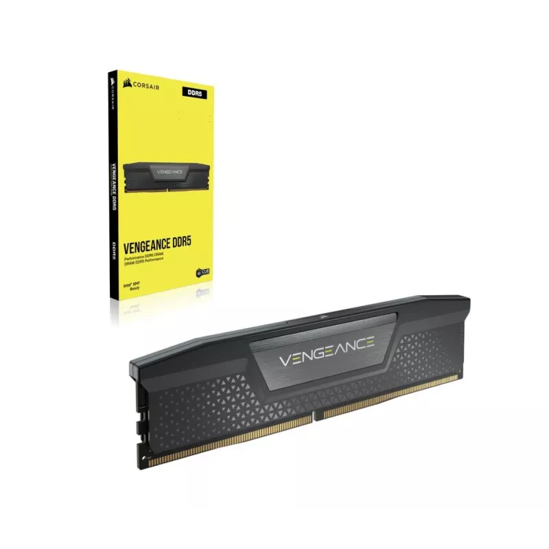 CORSAIR Vengeance 64GB DDR5 (2x32GB) 5600MHz CL40 atminties rinkinys – juoda