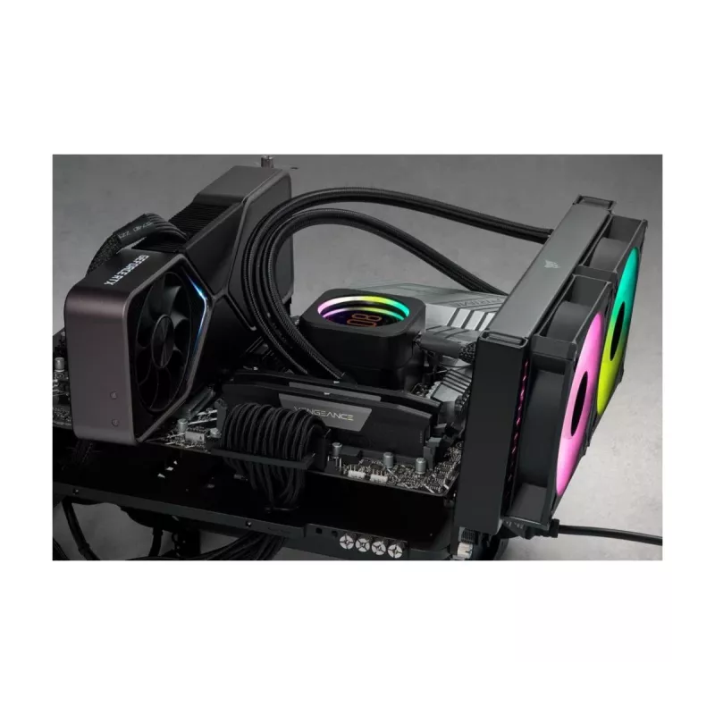 CORSAIR Vengeance 64GB DDR5 (2x32GB) 5600MHz CL40 atminties rinkinys – juoda