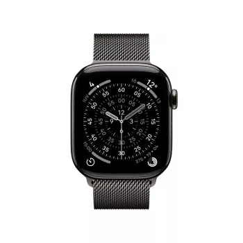 APPLE Watch Series 11 GPS + Cellular 42mm slate Titanium Case With Slate Milanese Loop