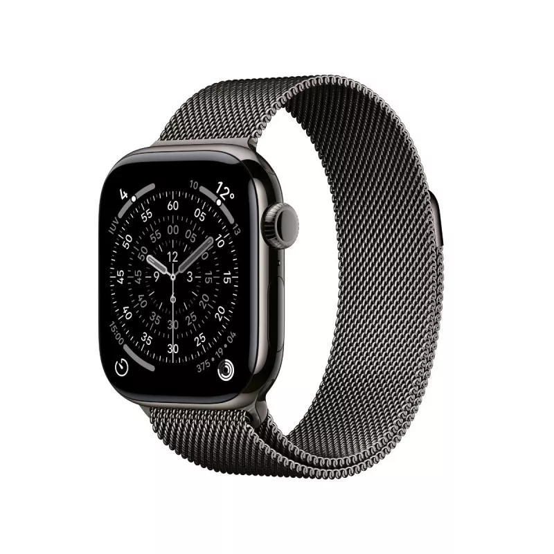 APPLE Watch Series 11 GPS + Cellular 42mm slate Titanium Case With Slate Milanese Loop