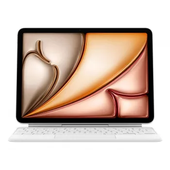 “Magic klaviatūra”, skirta “iPad Air” 11 colių (M2/M3/M4) - balta - AZERTY prancūzų (MDFV4F/A)