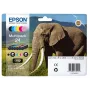 Epson Elephant Multipack 6-colours 24 Claria Photo HD Ink, Standard Yield, Juoda, Žydra, Light Žydra, Magenta, Light Magenta, Geltona, 5.1 ml, 4.6 ml, 6 vnt., Daugkartinė pakuotė