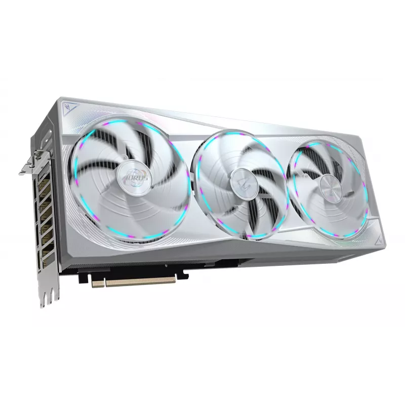Vaizdo plokštė GIGABYTE AORUS GeForce RTX 5080 MASTER ICE 16G — 16 GB GDDR7, 256 bitų, PCIe 5.0, 2805 MHz