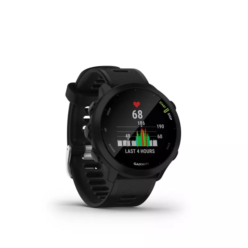 GARMIN INTERNATIONAL Forerunner 55 bėgimo išmanusis laikrodis - Juoda