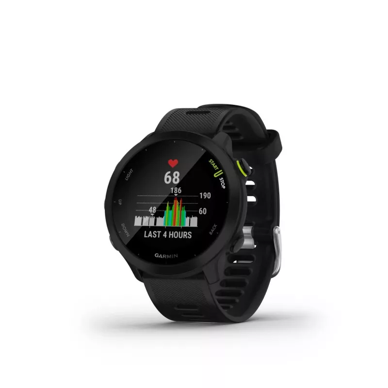 GARMIN INTERNATIONAL Forerunner 55 bėgimo išmanusis laikrodis - Juoda