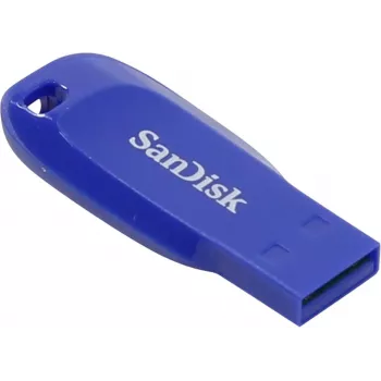 WESTERN DIGITAL SanDisk Cruzer Blade - 64 GB USB atmintinė - USB 2.0 - mėlyna