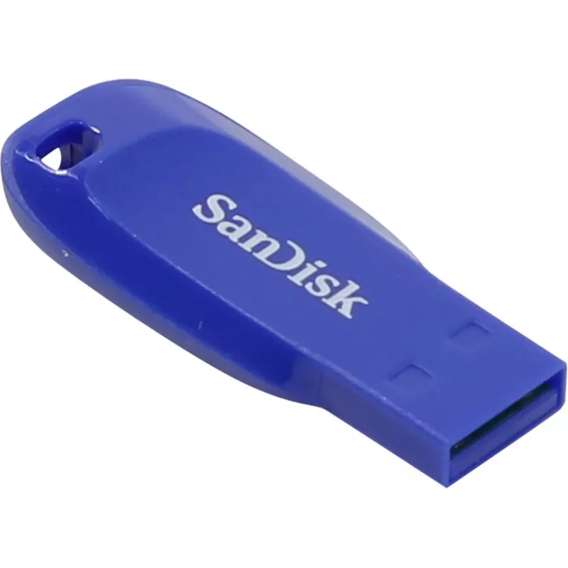 WESTERN DIGITAL SanDisk Cruzer Blade - 64 GB USB atmintinė - USB 2.0 - mėlyna