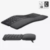 LOGITECH Ergo K860 - Belaidė išskleidžiamoji klaviatūra Graphite Qwerty US/International