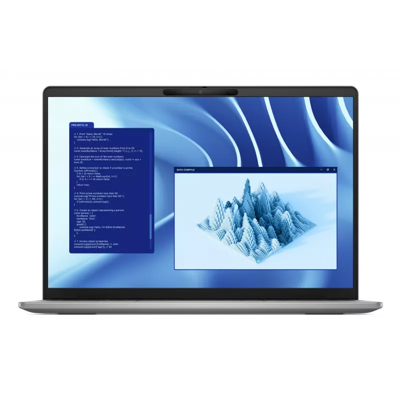 DELL Latitude 7455 Copilot+ PC Snapdragon X1E-80-100 nešiojamas kompiuteris 35,6 cm (14 colių) jutiklinis ekranas Quad HD+ 32 GB LPDDR5x-SDRAM 1 TB SSD Wi-Fi 7 (802.11be) Windows 11 Pro pilka