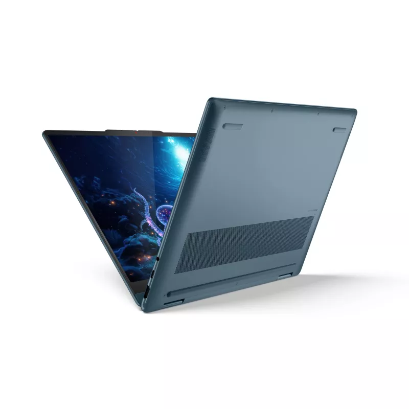 Lenovo Yoga 7 2-in-1 14AKP10 Copilot+ PC AMD Ryzen™ AI 5 340 hibridinis (2-in-1) 35,6 cm (14 colių) jutiklinis ekranas WUXGA 16 GB LPDDR5x-SDRAM 512 GB SSD Wi-Fi 7 (802.11be) Windows 11 Home vokiška Teal