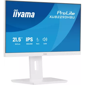 iiyama ProLite XUB2293HSU-W7 kompiuterio monitorius 54,6 cm (21,5 colio) 1920 x 1080 pikselių Full HD LED Baltas