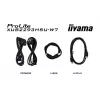 iiyama ProLite XUB2293HSU-W7 kompiuterio monitorius 54,6 cm (21,5 colio) 1920 x 1080 pikselių Full HD LED Baltas