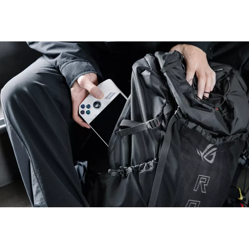 ASUS ROG Archer ErgoAir kuprinė Žaidimų kuprinė Juoda EVA (etileno vinilo acetatas), Likra, Nailonas