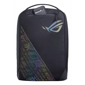 ASUS ROG kuprinė BP1501G Holographic Edition 43,2 cm (17 colių) juoda, pilka