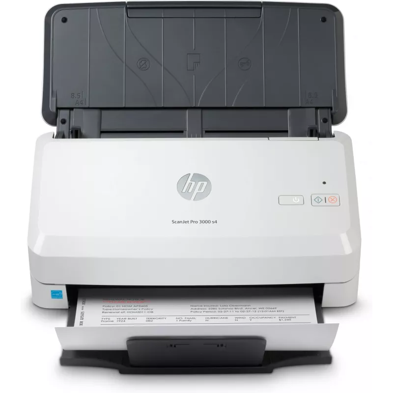 HP Scanjet Pro 3000 s4 dokumentų skaitytuvas 600 x 600 DPI A4 juoda, balta
