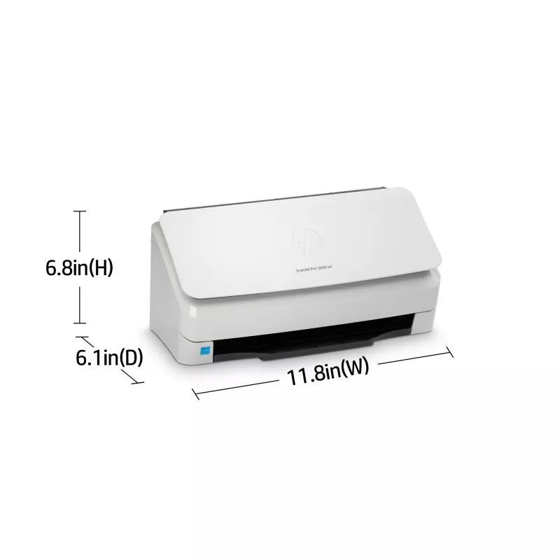 HP Scanjet Pro 3000 s4 dokumentų skaitytuvas 600 x 600 DPI A4 juoda, balta