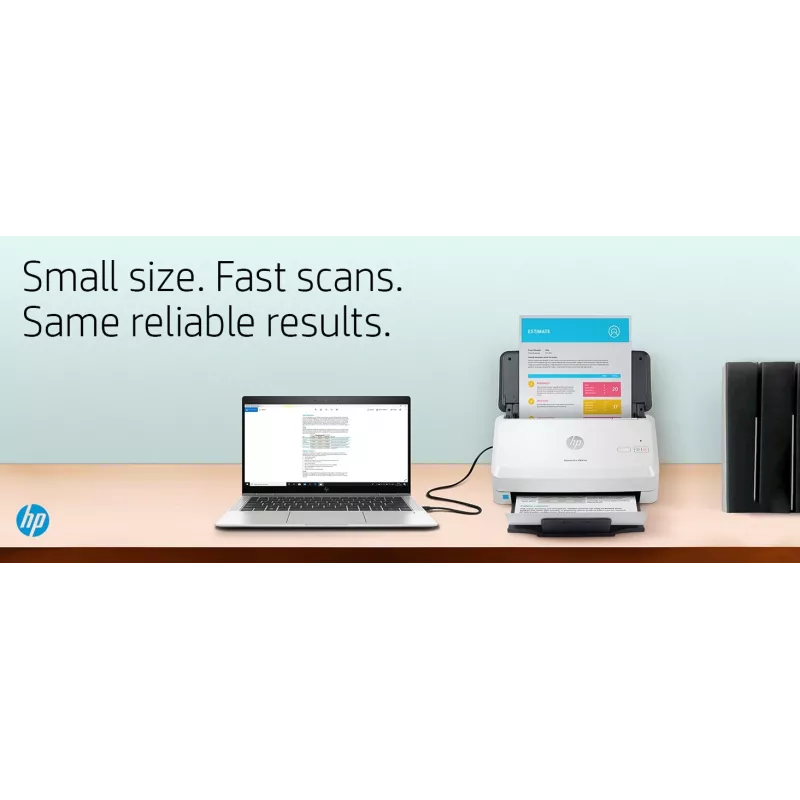 HP Scanjet Pro 3000 s4 dokumentų skaitytuvas 600 x 600 DPI A4 juoda, balta