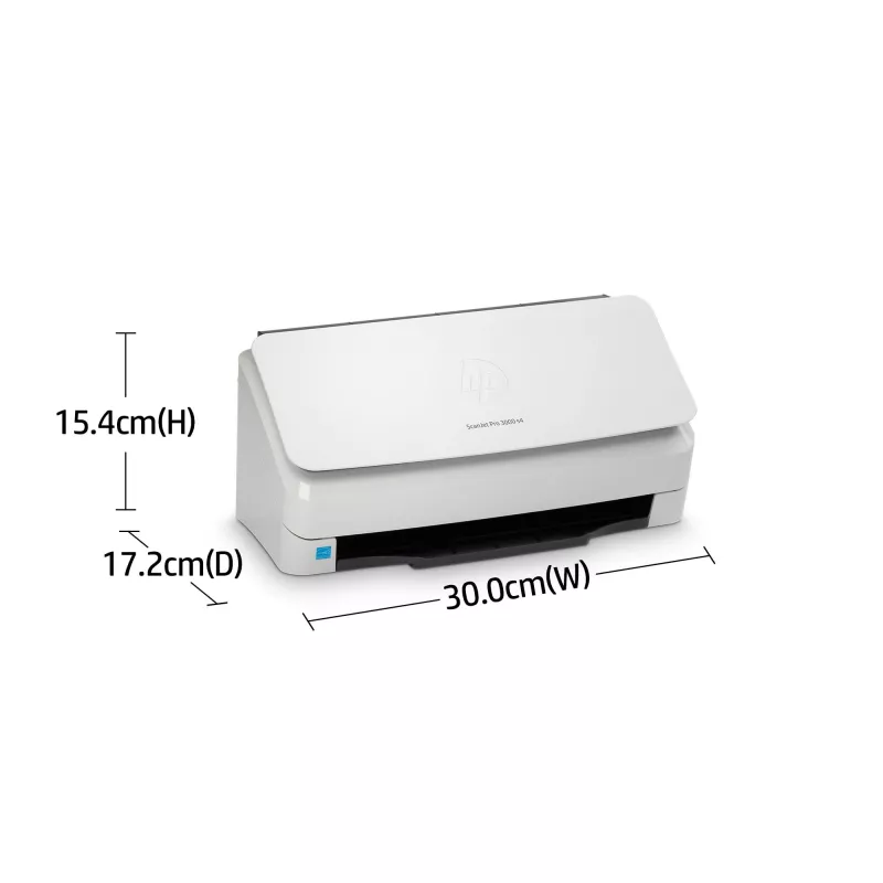 HP Scanjet Pro 3000 s4 dokumentų skaitytuvas 600 x 600 DPI A4 juoda, balta