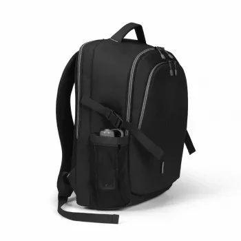 DICOTA Eco - 14-15.6 inch nešiojamojo kompiuterio kuprinė - juoda / 600D perdirbtas PET