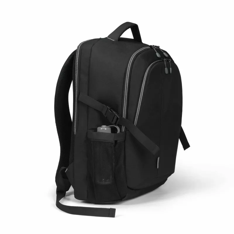 DICOTA Eco - 14-15.6 inch nešiojamojo kompiuterio kuprinė - juoda / 600D perdirbtas PET