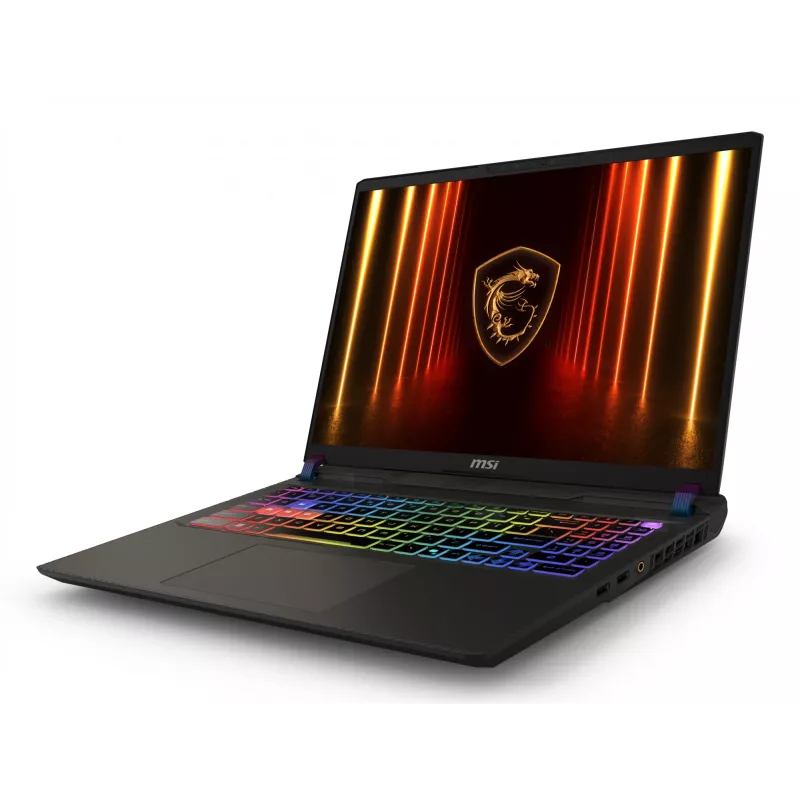 MSI Vector 16 HX AI A2XWIG-048DE Intel Core Ultra 9 275HX nešiojamas kompiuteris 40,6 cm (16 colių) Quad HD+ 32 GB DDR5-SDRAM 1 TB SSD NVIDIA GeForce RTX 5080 Wi-Fi 6E (802.11ax) Windows 11 Home pilka