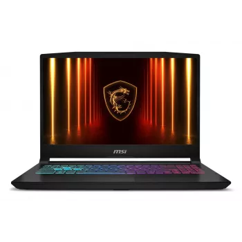 MSI Katana 15 HX B14WFK-487 Intel® Core™ i7 i7-14650HX nešiojamas kompiuteris 39,6 cm (15,6 colio) Full HD 16 GB DDR5-SDRAM 512 GB SSD NVIDIA GeForce RTX 5060 Wi-Fi 6E (802.11ax) Windows 11 Home juoda