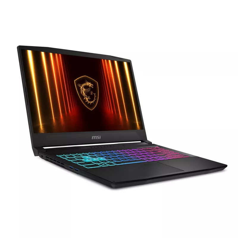 MSI Katana 15 HX B14WFK-487 Intel® Core™ i7 i7-14650HX nešiojamas kompiuteris 39,6 cm (15,6 colio) Full HD 16 GB DDR5-SDRAM 512 GB SSD NVIDIA GeForce RTX 5060 Wi-Fi 6E (802.11ax) Windows 11 Home juoda