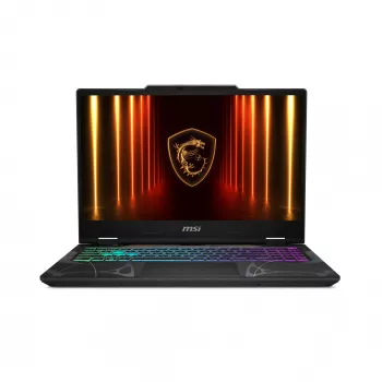 MSI Cyborg 15 B2RWEKG-067 Intel Core 7 240H nešiojamas kompiuteris 39,6 cm (15,6 colio) Full HD 16 GB DDR5-SDRAM 512 GB SSD NVIDIA® GeForce RTX™ 5050 Wi-Fi 6E (802.11ax) Windows 11 Home juodas