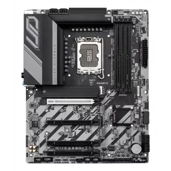 GIGABYTE Z890 UD WIFI6E pagrindinė plokštė – palaiko Intel Core Ultra (2 serijos) procesorius, 12+1+2 fazių VRM, iki 8800MHz DDR5 (OC), 1xPCIe 5.0 + 2xPCIe 4.0, Wi-Fi 6E, 2.5GbE LAN, USB 4