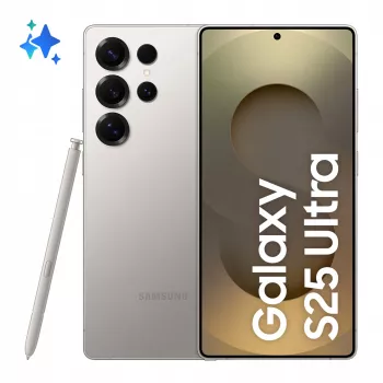 Samsung Galaxy S25 Ultra 17,5 cm (6,9 col.) Dviejų SIM kortelių Android 15 5G USB Type-C 12 GB 256 GB 5000 mAh Pilka, Titanium