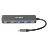 D-Link 5-in-1 USB-C Hub su HDMI / Power Delivery