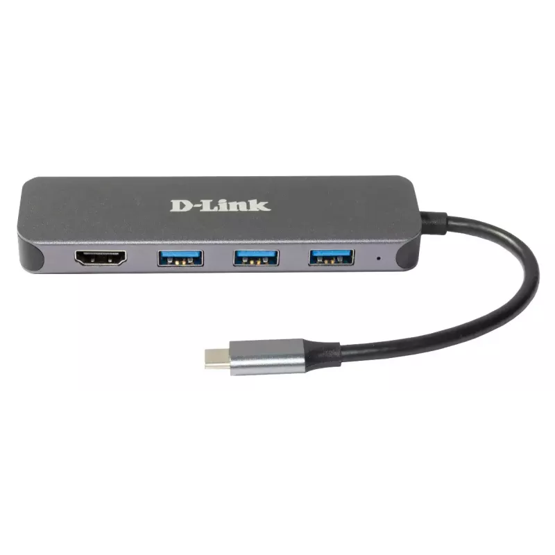 D-Link 5-in-1 USB-C Hub su HDMI / Power Delivery