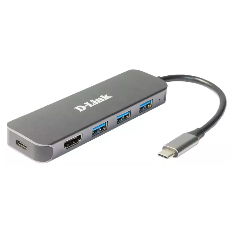 D-Link 5-in-1 USB-C Hub su HDMI / Power Delivery